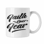  Hit a félelem felett - Fehér Bögre (697451)