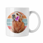  Golden retriever - Fehér Bögre (434448)