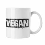  Vegan logó - Fehér Bögre (788969)
