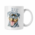  Rottweiler vízfestmény - Fehér Bögre (932580)