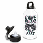  Game paused, talk fast - Fémkulacs (160786)