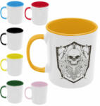  Koponyás pajzs - Színes Bögre (106174)