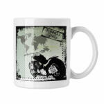  Motorozás a világ körül - Fehér Bögre (538804)