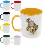  Golden Retriever vízfestmény - Színes Bögre (607728)