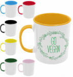  Go vegan - Színes Bögre (978620)