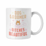  Dog groomer - Fehér Bögre (814782)