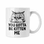  You gotta be kitten me - Fehér Bögre (575668)