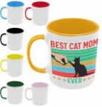  Best cat mom ever - Színes Bögre (621284)