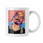  Snoop Dogg - Fehér Bögre (2 féle) (snoopbogre2)