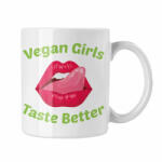  Vegán csajszi - Fehér Bögre (274635)