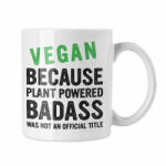 Badass Vegan - Fehér Bögre (888007)