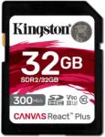 Kingston Canvas React Plus SDHC 32GB UHS-II/U3/C10 (SDR2/32GB)