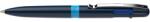 Schneider Golyóstoll SCHNEIDER négyszínű 0, 5 mm, nyomógombos, Take 4 sötétkék tolltest (138003)