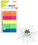 STICK_N STICK'N öntapadó oldaljelölő 45x12 mm műanyag neon mix 5x25 lap/csomag