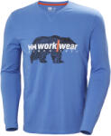 Helly Hansen GRAPHIC HOSSZÚ UJJÚ PÓLÓ, kék, S (79262_558-S)