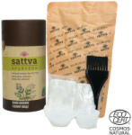 SATTVA Henna - Természetes növényi hajszínező sötétbarna 150 g