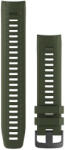 Garmin Curea Garmin Instinct, silicon, verde, cataramă neagră