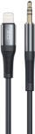 XO NB-R193A Lightning audio adapter (Fekete) - 3.5 mm-Lightning, 1 m