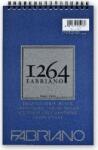 Fedrigoni 1264 200g A5 20lapos spirálkötött fekete rajztömb (19100651) - bestmarkt