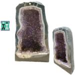  Geoda Ametist cu Calcit Naturala Brazilia - 45x30x18 cm - Unicat