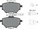 TEXTAR set placute frana, frana disc TEXTAR 2583901 - automobilus - 213,66 RON