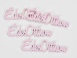 Corolla Exp-Imp. Kft Fa "Édes Otthon" felirat pink 15cm 4db/csomag