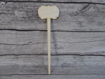  Natúr fa - Beszúros tábla 33cm