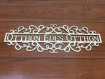  Natúr fa - "Otthon Édes Otthon" tábla 50cm - kosarbolt