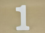  Fa asztalszámok fehér 1-es 1db/csomag - kosarbolt