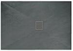 Rea Cadita dus dreptunghiulara Rea Rock 80x100 gri (5902557355433)