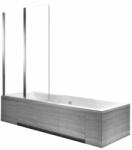 Rea Paravan de cada pliabil Rea Agat-2 crom 100x140 cm mobil (5902557308569)