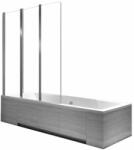 Rea Paravan de cada pliabil Rea Agat-3 crom 120x140 cm mobil (5902557313273)