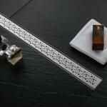 Rea Set rigola pentru dus plus capac 100 cm Rea Bubble inox (5902557323326)