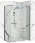 Rea Cabina de dus patrata Rea Morgan cu usa batanta 90x90 crom (5902557325375)