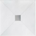 Rea Cadita dus patrata Rea Rock 90x90 alb (5902557367276)
