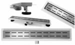 Rea Set rigola pentru dus plus capac 100 cm Rea Line 2 inox (5902557301256)