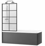 Rea Paravan de cada Rea Lagos-1 negru 80x140 cm (5902557351558)