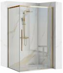 Rea Cabina de dus dreptunghiulara Rea Solar cu usa glisanta 90x120 auriu (5902557355853)