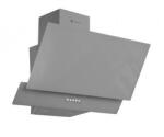 Studio Casa Hota decorativa GLAM DUO GREY 60 60 cm 300 m³/h Filtru Iluminare LED, 65 dB, Gri, Touch Control (GLAMDUOGREY60) Hota