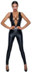 Noir Handmade Sleeveless Jumpsuit Power Wet Look 2730588 L