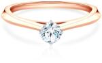 SAVICKI Inelul de logodnă The Light: aur bicolor, diamant - savicki - 9 380,00 RON