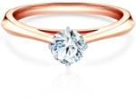 SAVICKI Inelul de logodnă The Light: aur bicolor, diamant - savicki - 16 041,00 RON