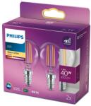 Philips E14 4.3W 2700K 2x (P4442)