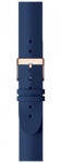 Withings Curea smartwatch Withings Leather Wristband 18mm w Rose Gold buckle pentru Scanwatch 38mm, Steel HR 36mm, Withings Move, Move ECG Steel Navy Blue (3700546704338)