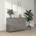 vidaXL Servantă „HAMAR, gri deschis, 113x40x80 cm, lemn masiv pin (340443) Comoda