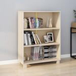 vidaXL Raft cărți „HAMAR, maro miere, 85x35x112 cm, lemn masiv de pin (340484) Biblioteca