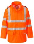 Portwest Sealtex Flame Hi-Vis esőkabát (FR41ORRXL) - grandis