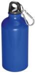  Kulacs alumínium 500ml-es, karabínerrel, kék