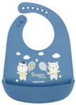  Canpol babies Szilikon előke zsebbel Bonjour Paris blue