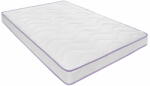 Green Future Saltea SuperOrtopedica Green Future Purple Line 140x200 cm, medie, 16 cm, husa poliester 100% cu insertii de puf siliconic, antialergica Saltea